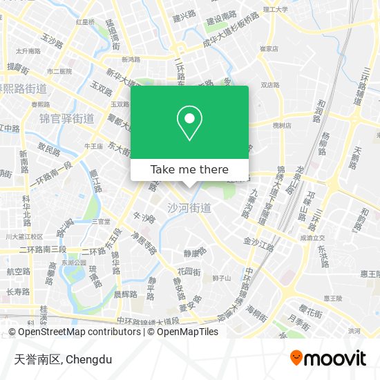 天誉南区 map