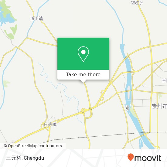 三元桥 map