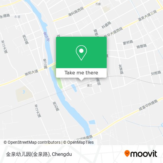 金泉幼儿园(金泉路) map