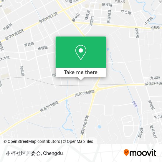柑梓社区居委会 map