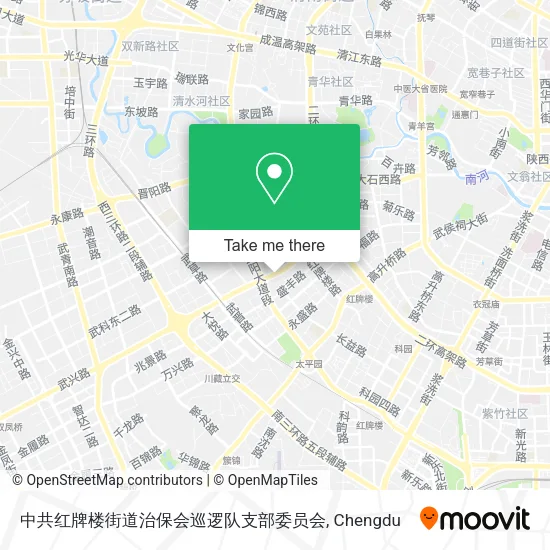 中共红牌楼街道治保会巡逻队支部委员会 map