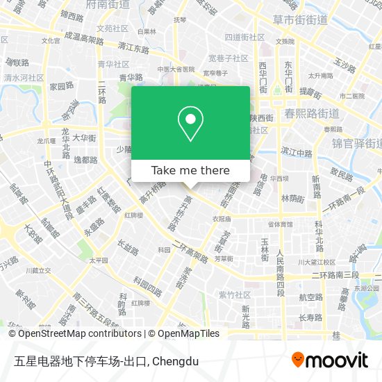 五星电器地下停车场-出口 map