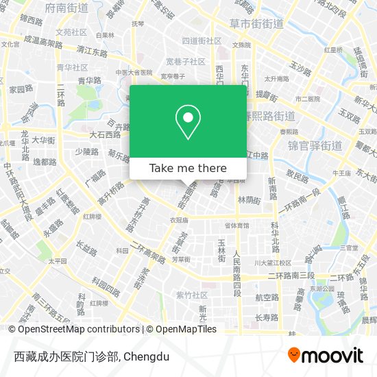 西藏成办医院门诊部 map