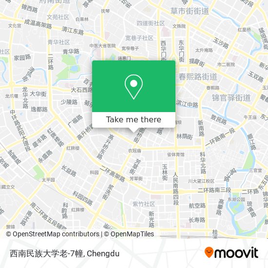 西南民族大学老-7幢 map
