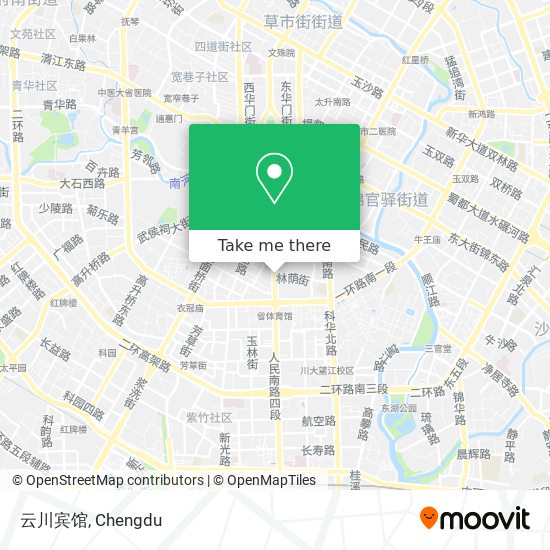 云川宾馆 map