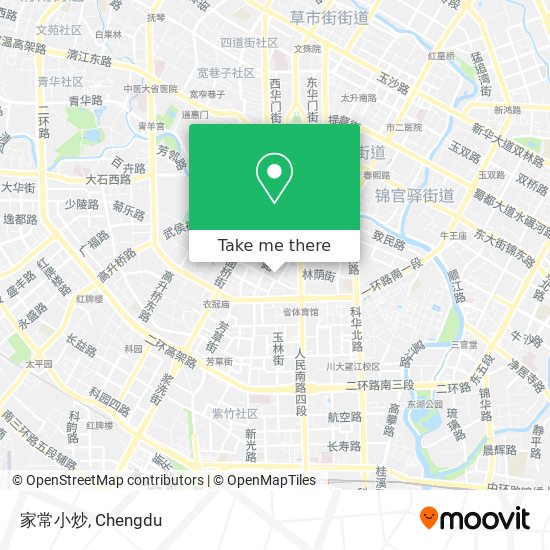 家常小炒 map