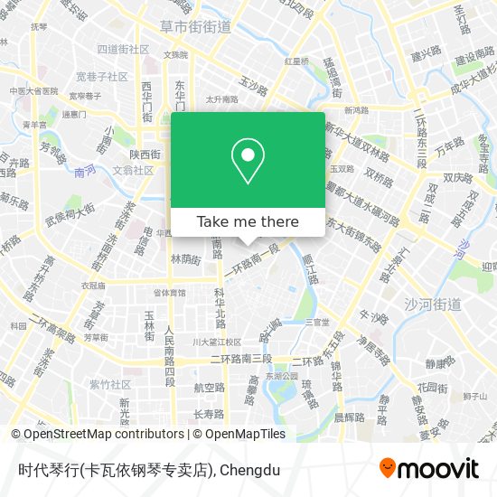 时代琴行(卡瓦依钢琴专卖店) map