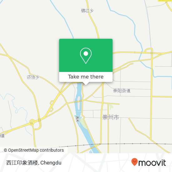 西江印象酒楼 map