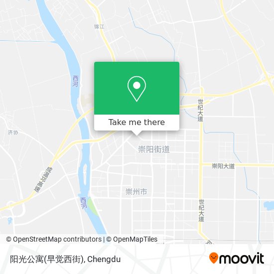 阳光公寓(早觉西街) map
