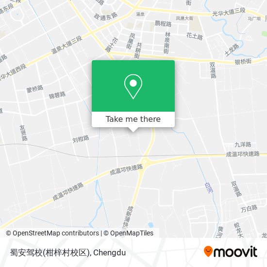 蜀安驾校(柑梓村校区) map