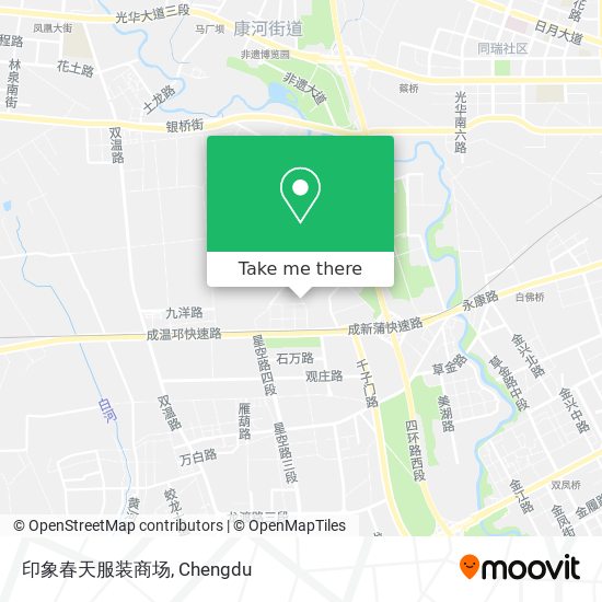 印象春天服装商场 map