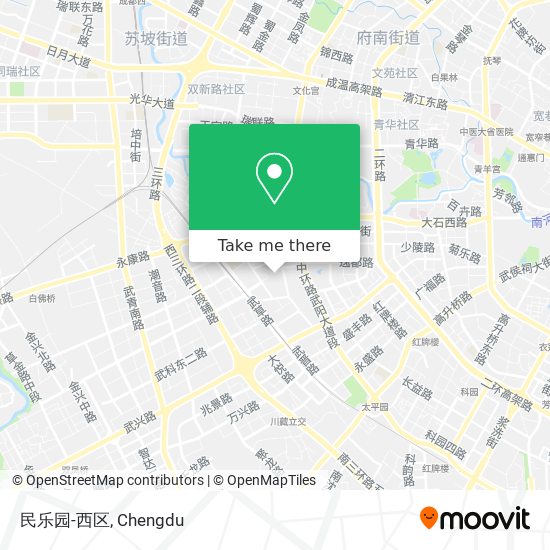 民乐园-西区 map