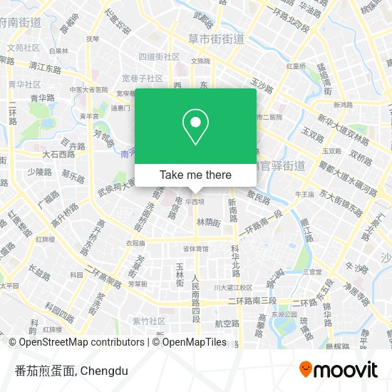 番茄煎蛋面 map