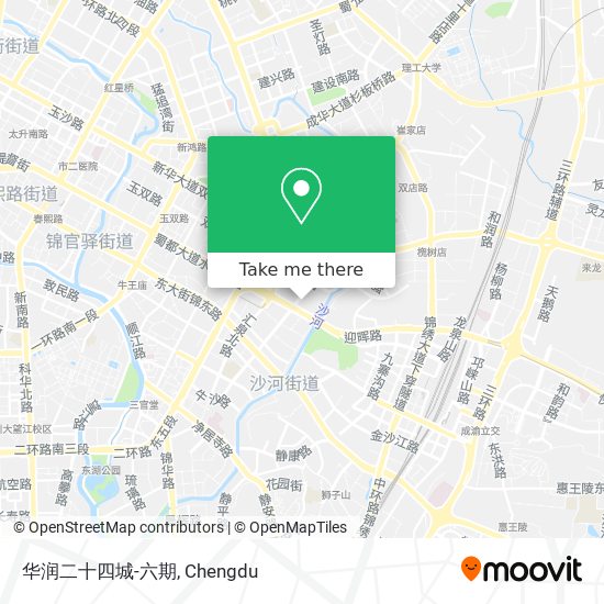 华润二十四城-六期 map