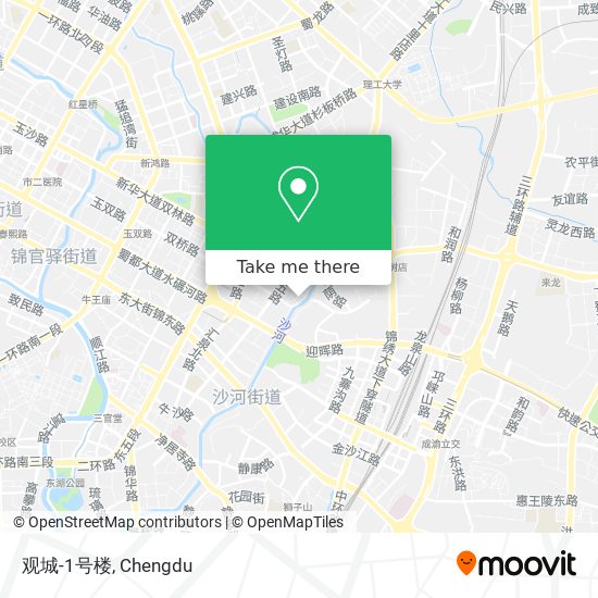 观城-1号楼 map