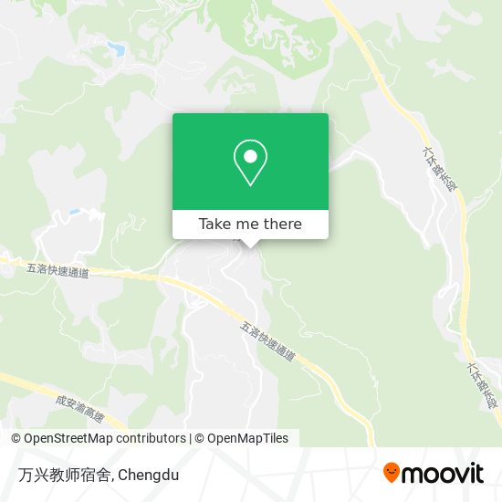 万兴教师宿舍 map