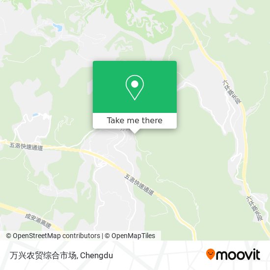 万兴农贸综合市场 map
