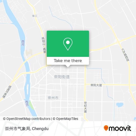 崇州市气象局 map