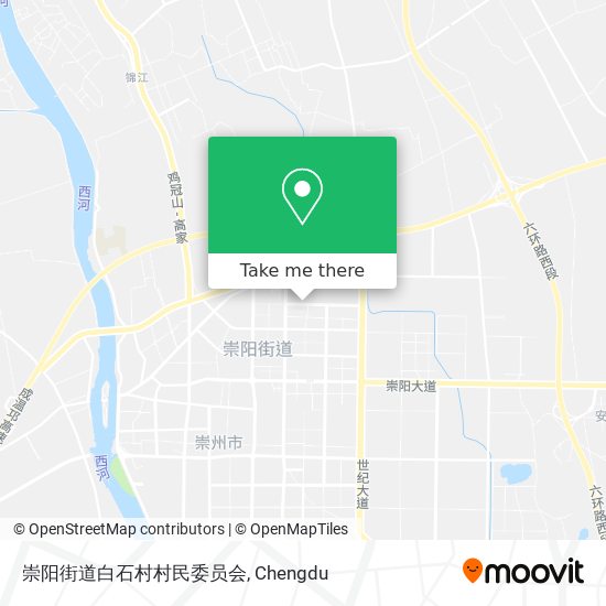 崇阳街道白石村村民委员会 map