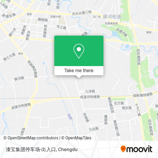 漆宝集团停车场-出入口 map