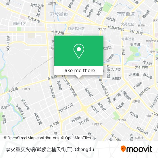 森火重庆火锅(武侯金楠天街店) map