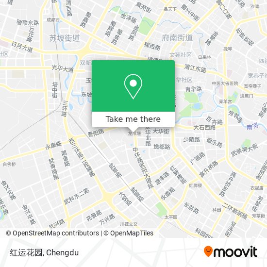 红运花园 map