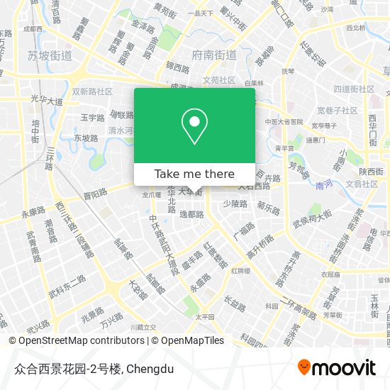 众合西景花园-2号楼 map