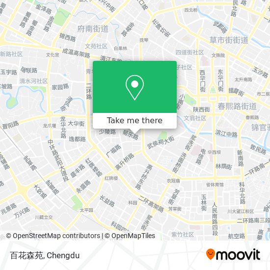 百花森苑 map