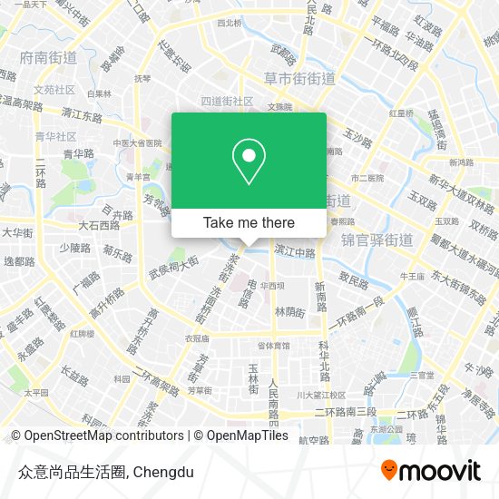 众意尚品生活圈 map