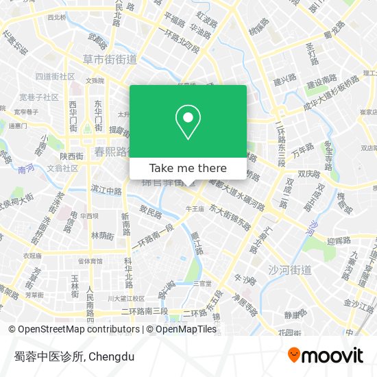 蜀蓉中医诊所 map