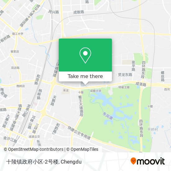 十陵镇政府小区-2号楼 map