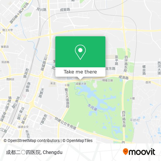 成都二〇四医院 map