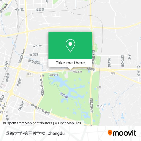 成都大学-第三教学楼 map