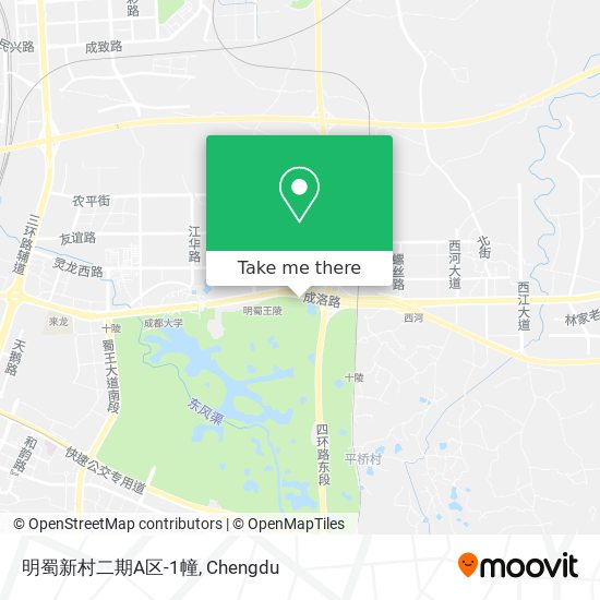 明蜀新村二期A区-1幢 map