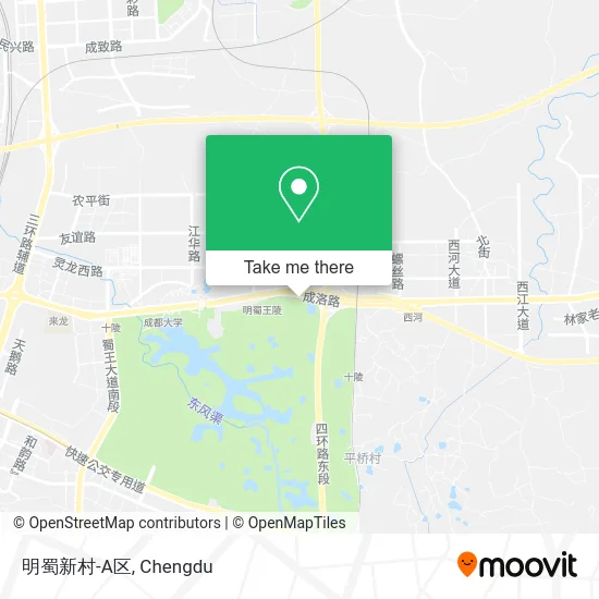 明蜀新村-A区 map