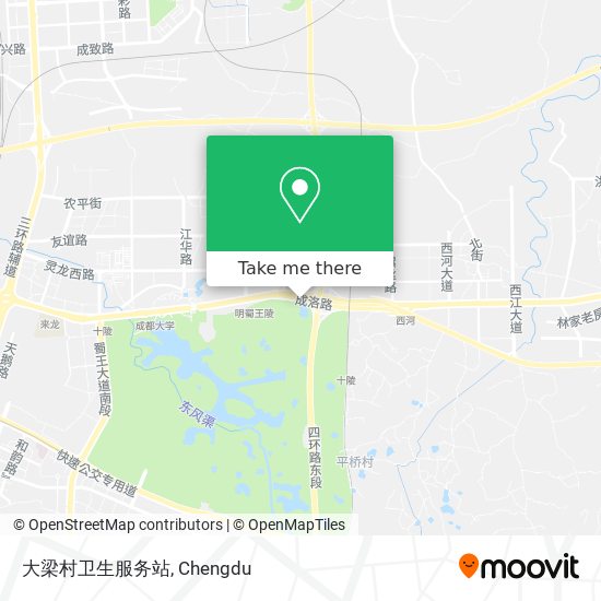 大梁村卫生服务站 map