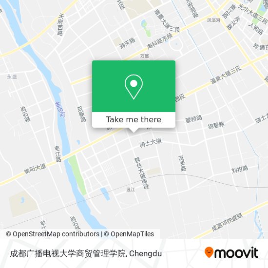 成都广播电视大学商贸管理学院 map