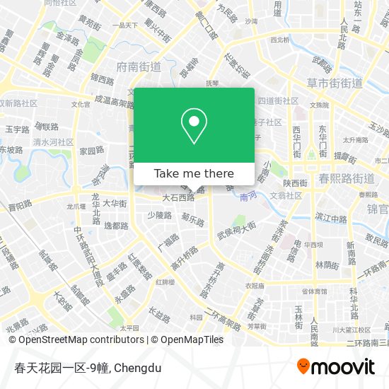 春天花园一区-9幢 map