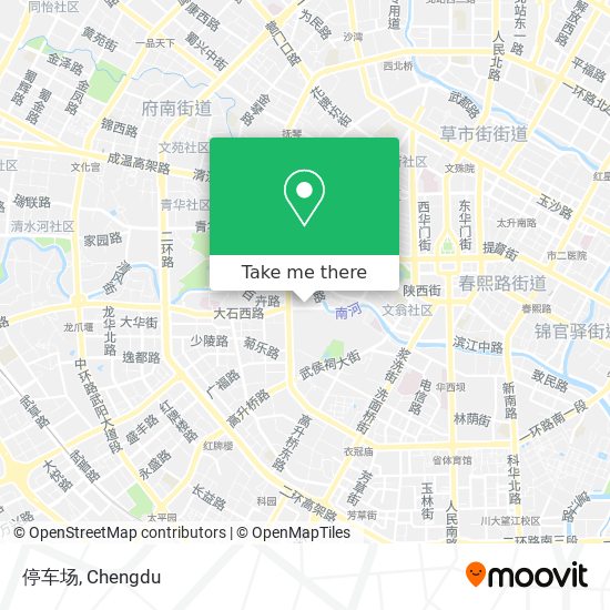 停车场 map