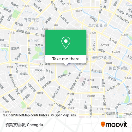 初美茶语餐 map