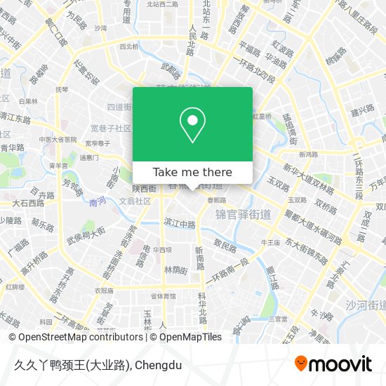 久久丫鸭颈王(大业路) map
