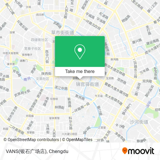 VANS(银石广场店) map