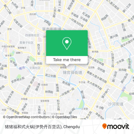 猪猪福和式火锅(伊势丹百货店) map