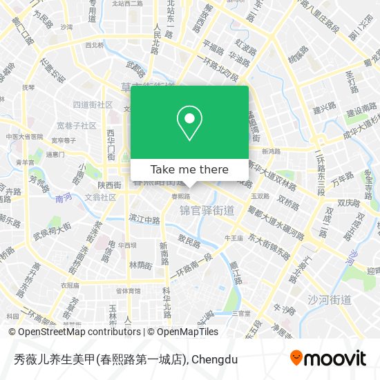 秀薇儿养生美甲(春熙路第一城店) map