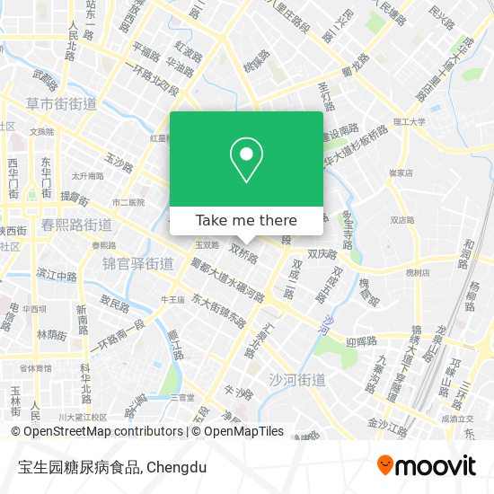 宝生园糖尿病食品 map