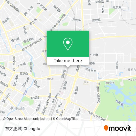 东方惠城 map