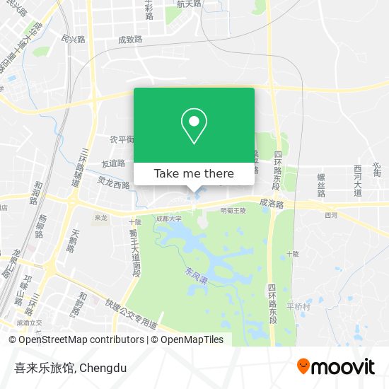 喜来乐旅馆 map