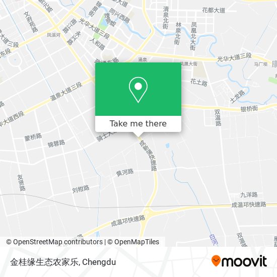 金桂缘生态农家乐 map