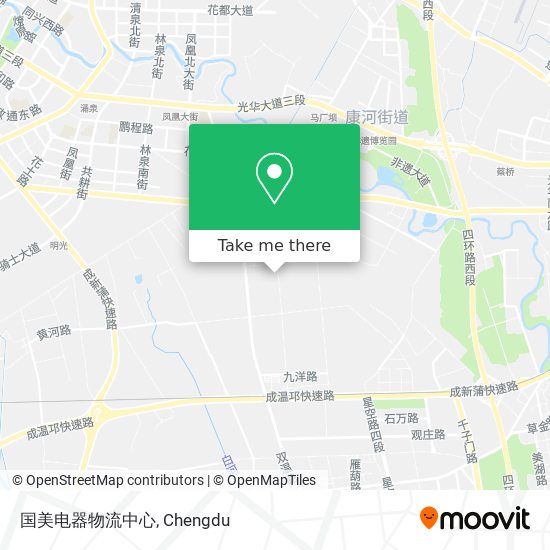 国美电器物流中心 map