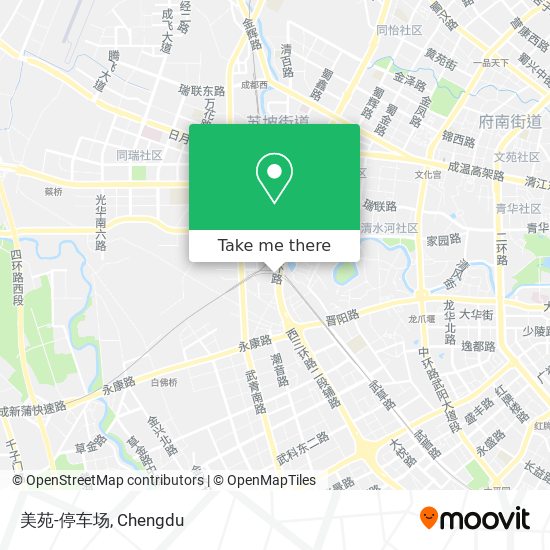 美苑-停车场 map
